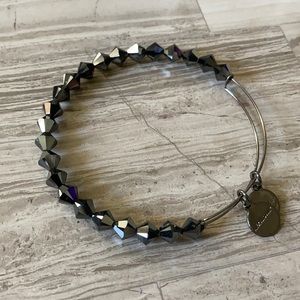 Alex and Ani Graphite Bead Bracelet